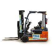 Toyota 3450 Lb Electric Forklift Rental - Free Delivery