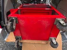 U.S. GENERAL 30 in., 5 Drawer Mechanics Cart, Red Padlock Secure - Photo 4