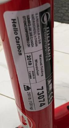 Helio C2 Carbon Fiber Ultra-Light Folding Wheelchair - 20'  x 19 - Photo 5