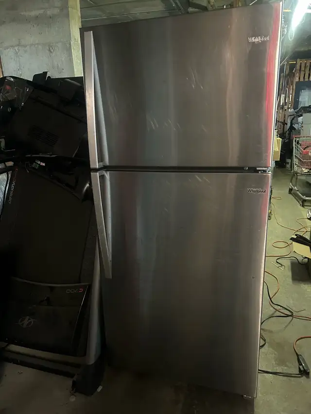 Clean Fridge Stainless Steel