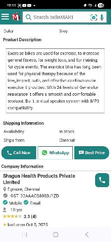 exercise bike.. xterra xt45 - Photo 9