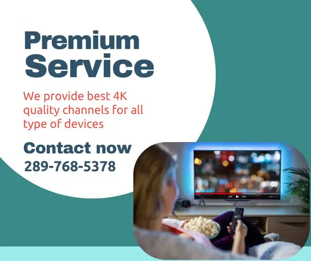 STABLE 4K UHD TV SERVICES AVAILABLE!