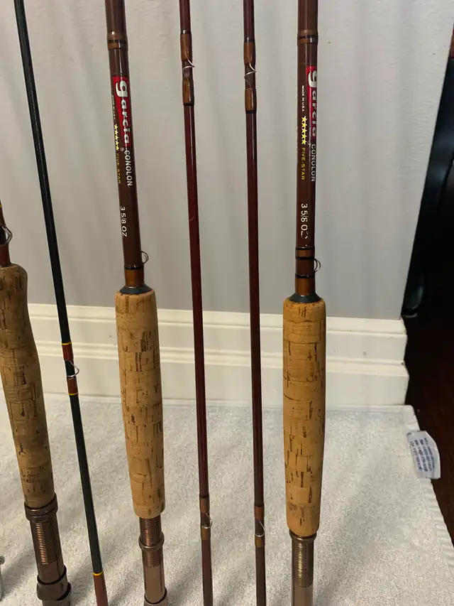 Fly Fishing Rods Reels Loomis Fenwick Cardinal Whisker Garcia - Photo 8