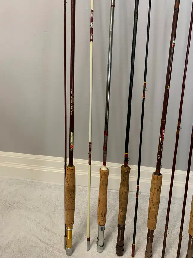 Fly Fishing Rods Reels Loomis Fenwick Cardinal Whisker Garcia - Photo 9