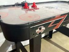 42'Air Powered Hockey Table Game Room Indoor Sport Electronic Sc - Photo 4