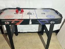 42'Air Powered Hockey Table Game Room Indoor Sport Electronic Sc - Photo 6