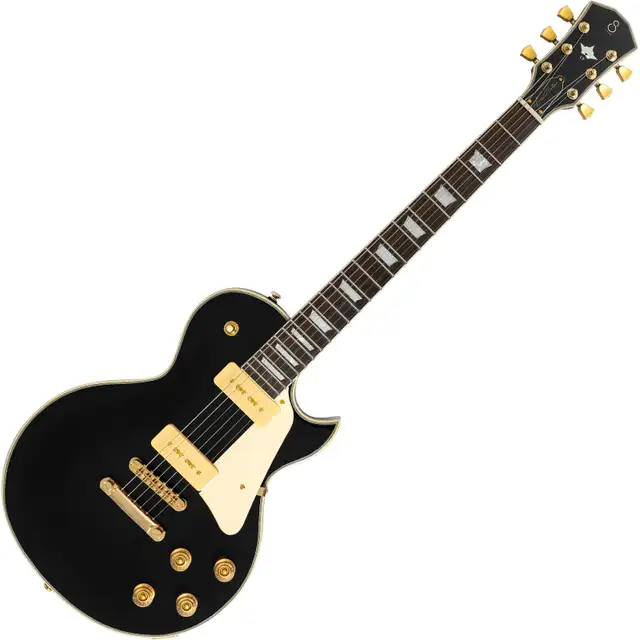 Sire L7V Larry Carlton Guitar Guitar Black with Gold Hardware