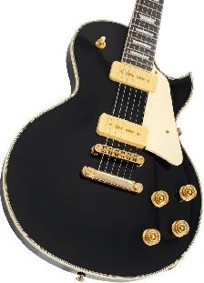 Sire L7V Larry Carlton Guitar Guitar Black with Gold Hardware - Photo 3