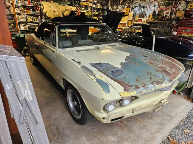 1965 Chevrolet Corvair convertible project