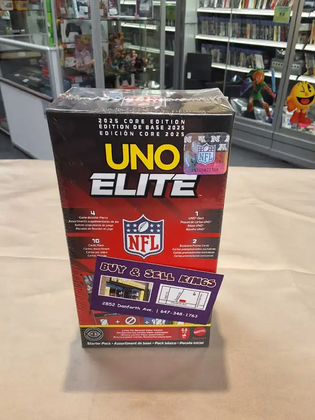 NFL UNO Elite Starter Pack