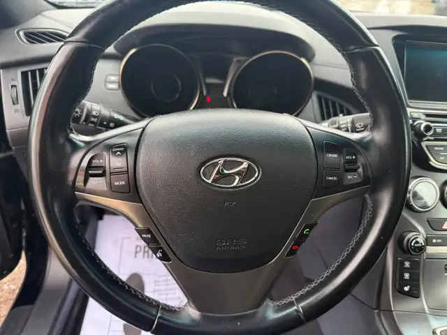 2016 Hyundai Genesis Coupe ACTIVE Low Km Hseat Bcam 1yr warranty - Photo 17