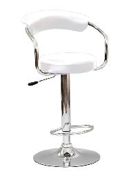 3 Pc Pub Set Adjustable Table with 2 White PU Stools (DELIVERED) - Photo 4