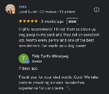 Dog Poop Cleanup Winnipeg | Pet Waste Removal | Monthly Plans - Photo 2