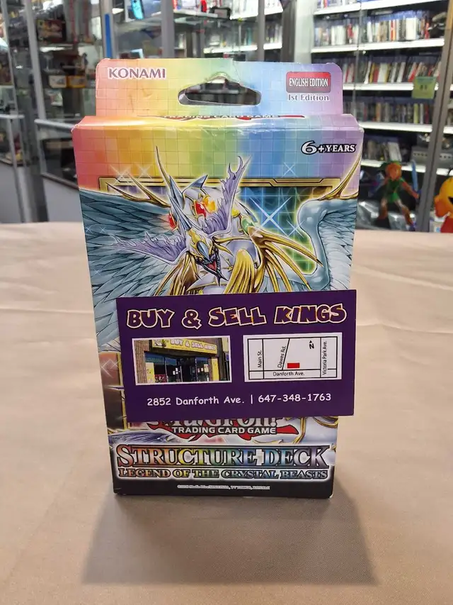 Yu-Gi-Oh Legend of the Crystal Beasts Structure Deck