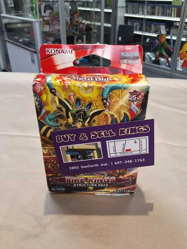 Yu-Gi-Oh Fire Kings structure Deck