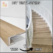 Custom Vinyl Nosings | Vinyl Stair Treads | London Ontario - Photo 2