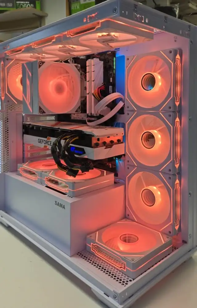 PC GAMING i5-10400 RTX3070 8Go 32GB DDR4 SSD 1TB NVMe WiFi Blanc