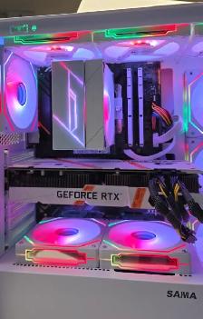 PC GAMING i5-10400 RTX3070 8Go 32GB DDR4 SSD 1TB NVMe WiFi Blanc - Photo 8