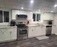 3 bdrm fully furnished ground level suite