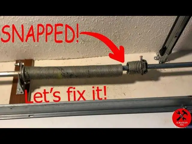 same day service garage door spring