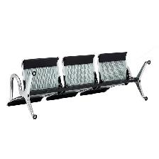 3 Seats Steel Waiting Chair Waiting Room 170050 - Photo 7