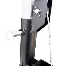 Hand crank short rod support 1.8-4m 024278 - Photo 7