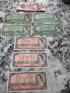 OLD CANADIAN BILLS