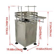 23.6' Automatic Bottle Accumulation Table 110V 160440 - Photo 2