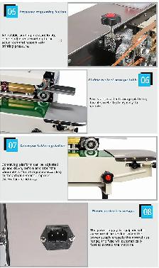 Vertical FR770 Automatic Continuous Bag Sealing Machine 181207 - Photo 5