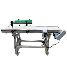 110V Double Fence Conveyor Machine With White PVC Belt 230560 - Photo 7