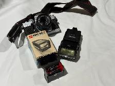 Praktica MTL3 35mm Film Camera Bundle w/ Lens & Flash - Photo 4