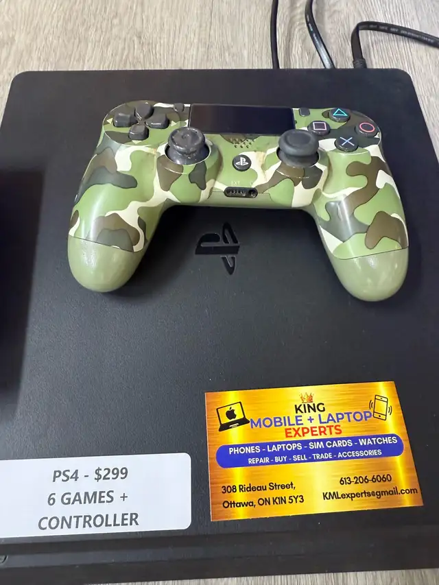 PlayStation 4 with 6 games - Photo 4