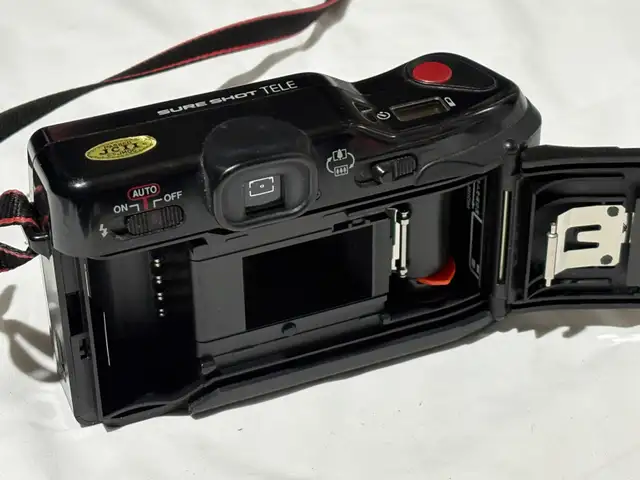 Canon Sure Shot Tele 35mm Film Camera w Flash - Photo 3