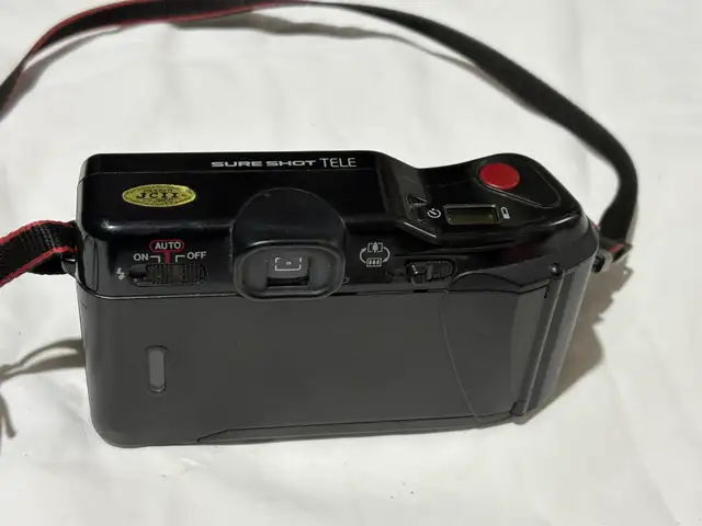Canon Sure Shot Tele 35mm Film Camera w Flash - Photo 4