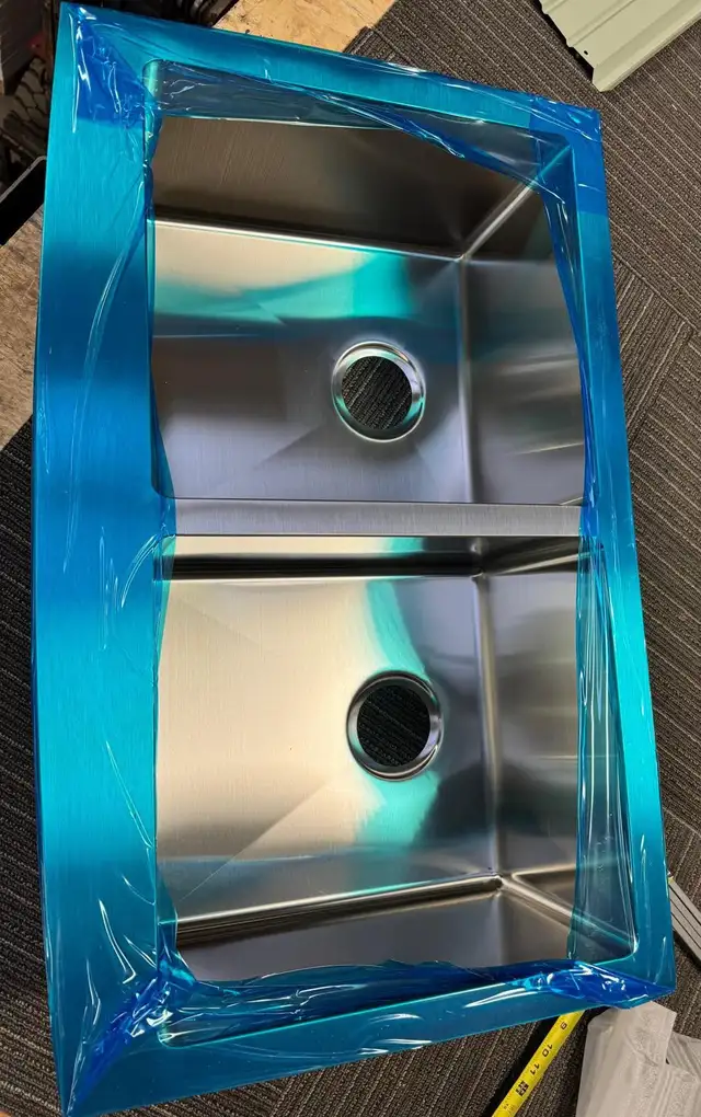 Under mount Stainless Steel Apron Sink - Photo 2