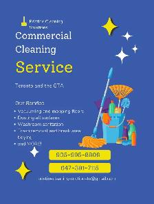 Cleaning commercial service