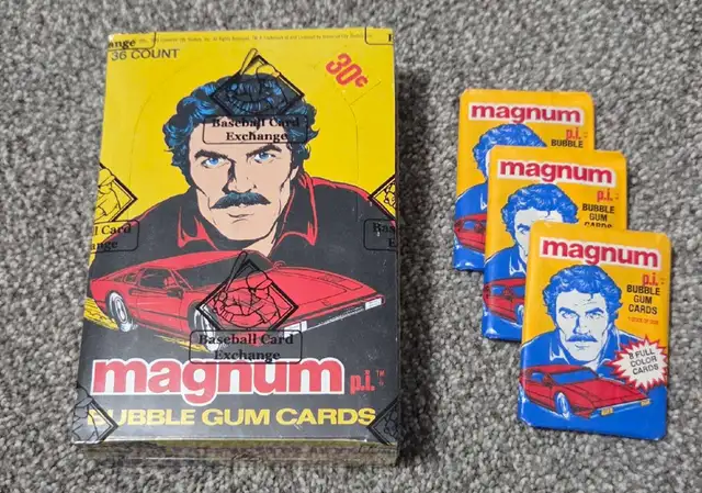 Donruss Magnum P.I. Trading Cards