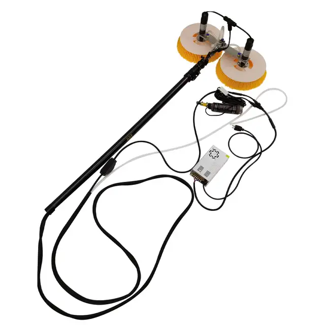 110V Double Head Solar Photovoltaic Panel Cleaning Machine056661