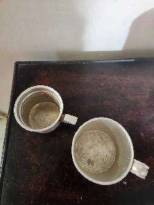 2 ANTIQUE ALUMINUM CUPS - Photo 4