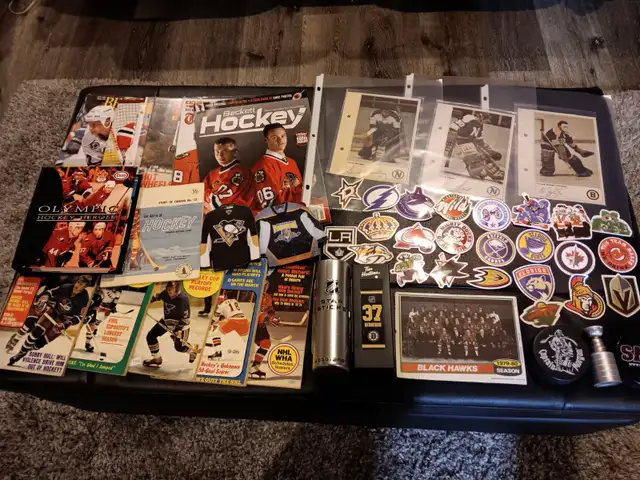 47 Pieces Of NHL Hockey Memorabilia Clearance