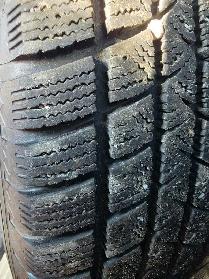 Goodyear Winter Tires on Rims