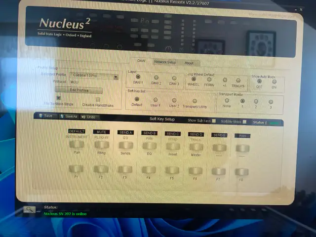 SSL Nucleus Control Surface / Audio Interface - Photo 10