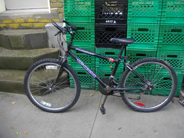 24 inch mountain bike black first $65 cash takes it