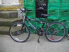 24 inch mountain bike black first $65 cash takes it
