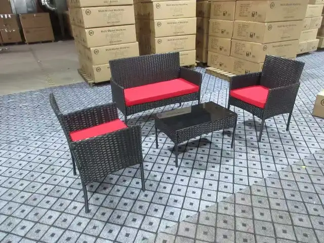 Brand New Simple & Elegant 4pcs Patio Furniture Set Selling $199 - Photo 6