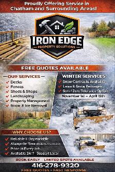 Iron Edge Property Solutions – Chatham & Surrounding Areas - Photo 2