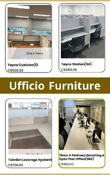 Used Desk/Cubicles/Workstation Sale from Ufficio Furniture!