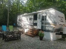 Camp Trailer on Seasonal Site