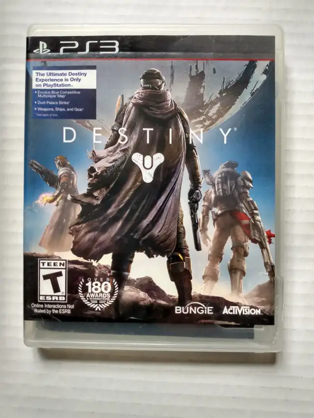 DESTINY PS3 GAME FOR PLAYSTATION 3 MINT