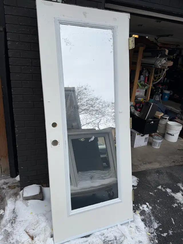 Exterior door slab